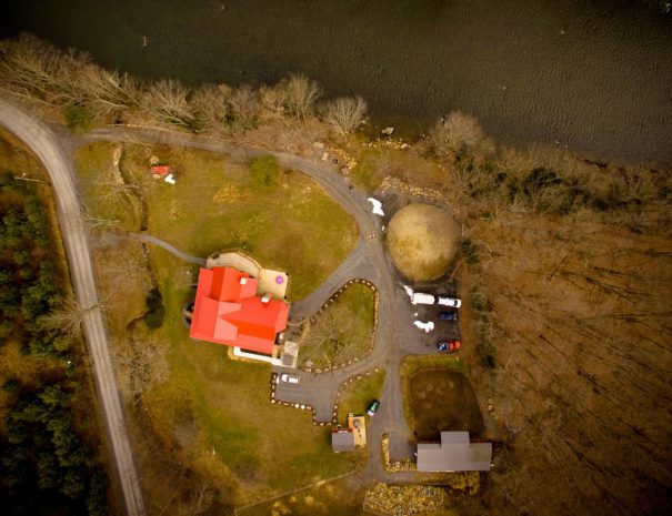 Stillwater Haven -high arial view of property